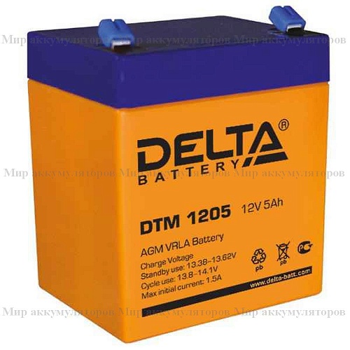 Delta DTM 1205 12В 5Ач